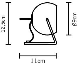 Fabbian Настольная лампа регулируемая Beluga colour sun-id-1488628 - Вид №8