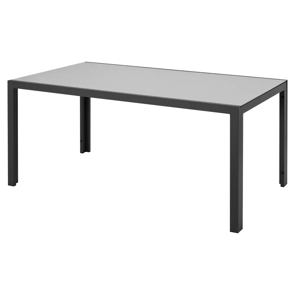 Садовый стол нераздвижной BEGINIA Lyra 160x90 см алюминий серый STLM-2184421 - Вид №6