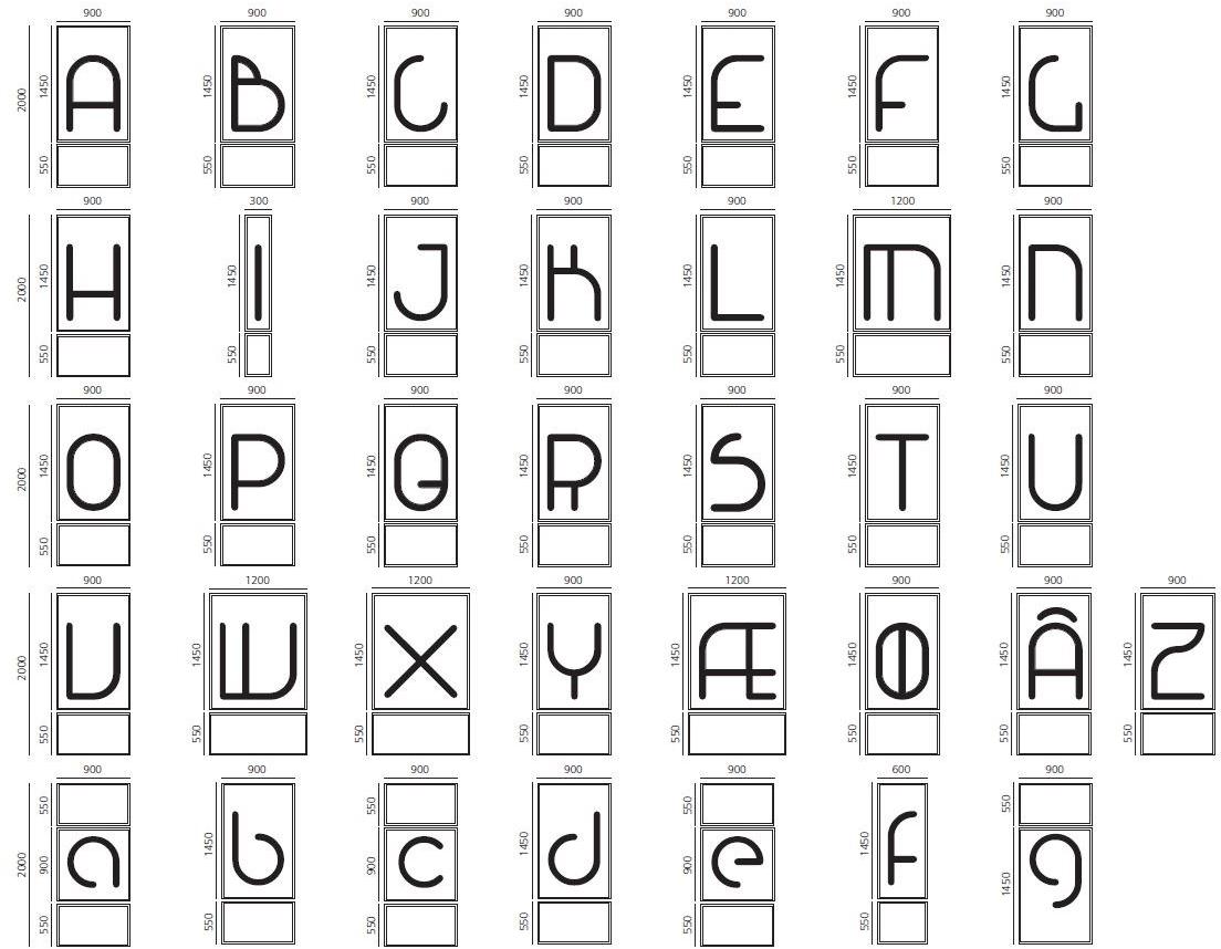 Artemide Настенная светодиодная световая буква Alphabet of light sun-id-1474812 - Вид №12