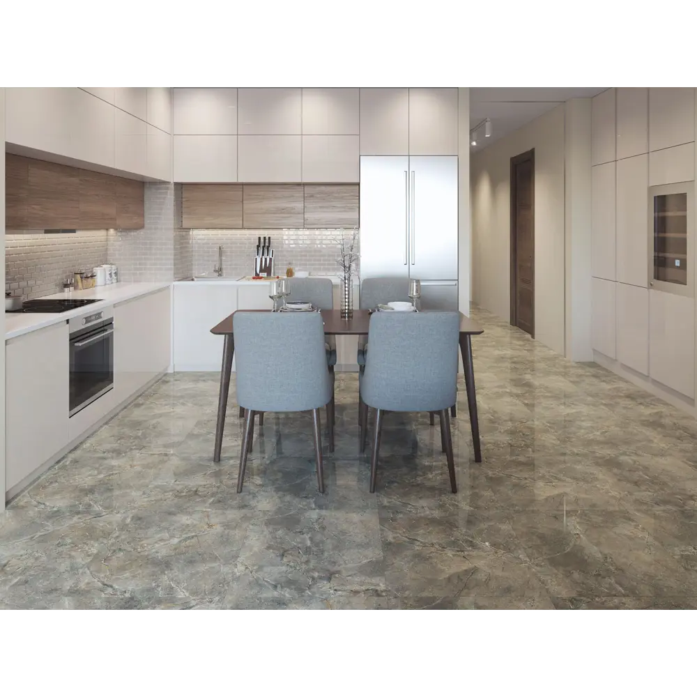 INCOLOR Sorrento - полированный керамогранит серый 60×60 см 83762991 STLM-0044421 - Вид №5