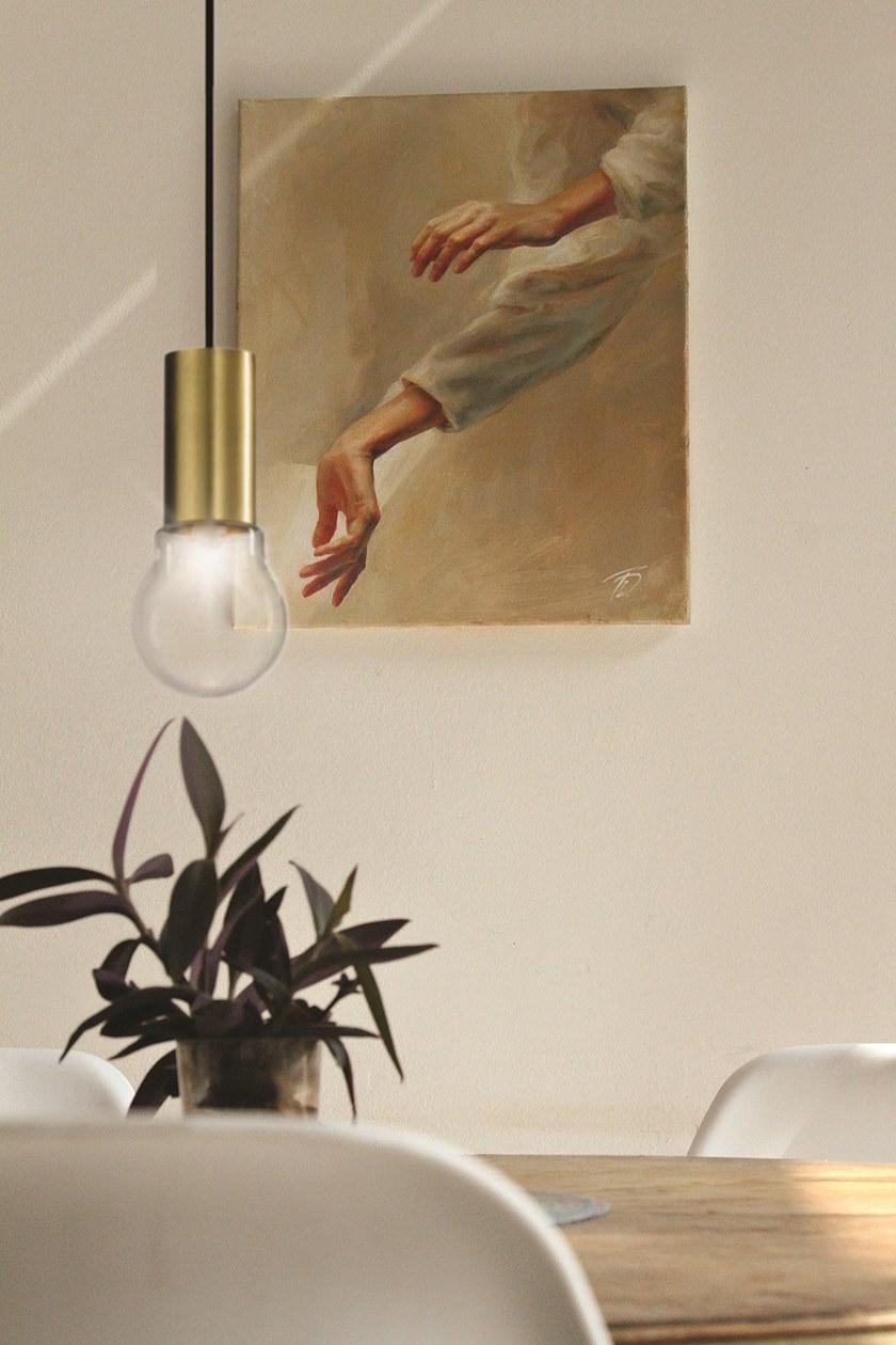 Il Fanale Подвесной светильник из латуни Astro 276.05.ont - Вид №1