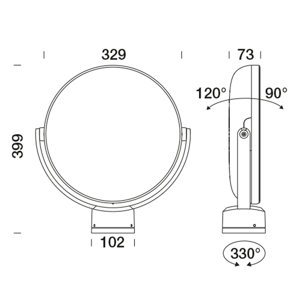 8840661 Проектор Platek SUN Large Proiettore  SUN Large Floodlight - 6 COB LED 4000K 14°  - Вид №10