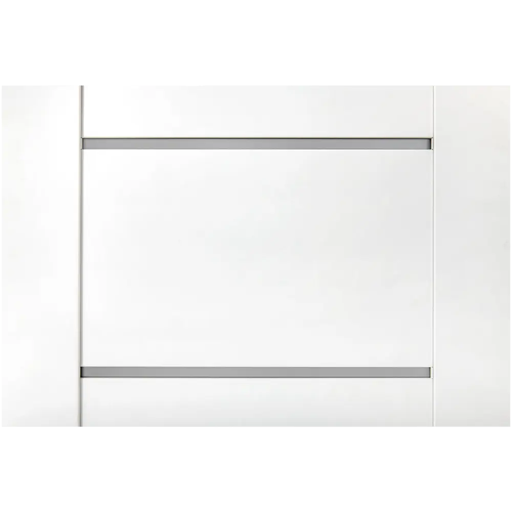 Дверь межкомнатная со стеклом Богема 70x200 см Hardflex цвет белый с замком и петлями 89407916 STLM-2122206 PORTIKA  - Вид №3