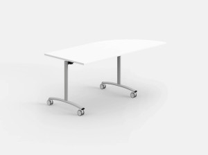 Стол для совещаний с откидным верхом с колесами