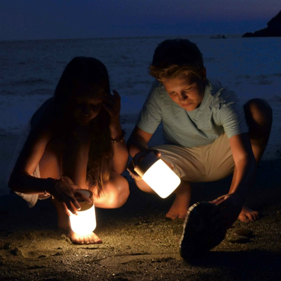 Колонка беспроводная Colors Led Sound Jar, серебрянная Halo Design 800469 - Вид №1