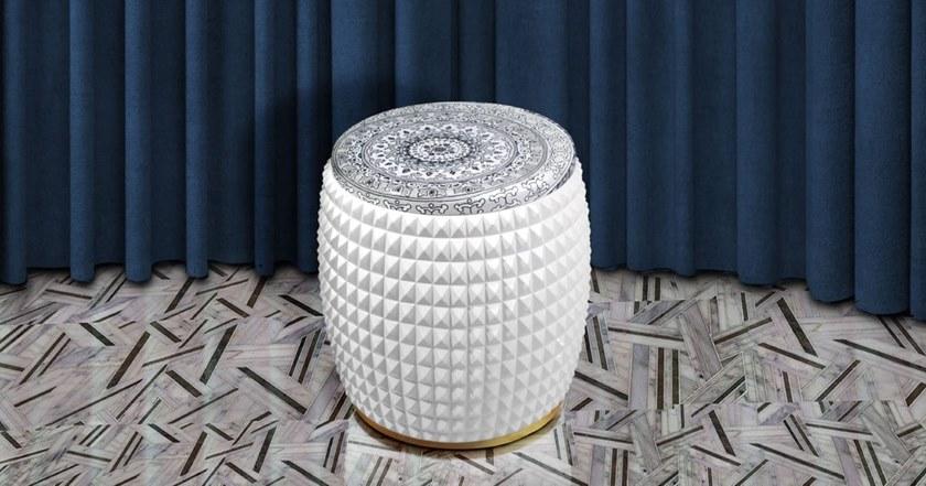 Malabar Круглый деревянный журнальный столик с местом для хранения вещей sun-id-1441799 - Вид №3