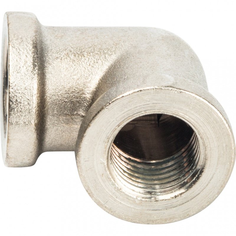 Угольник ВР 1/4" никель STOUT SFT0014000014 - Вид №2