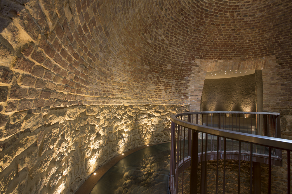 8400015 Встраиваемый в пешеходный пол Platek NANO FULL INOX TONDO  NANO FULL INOX - 1 LED 3000K diffuse  - Вид №19