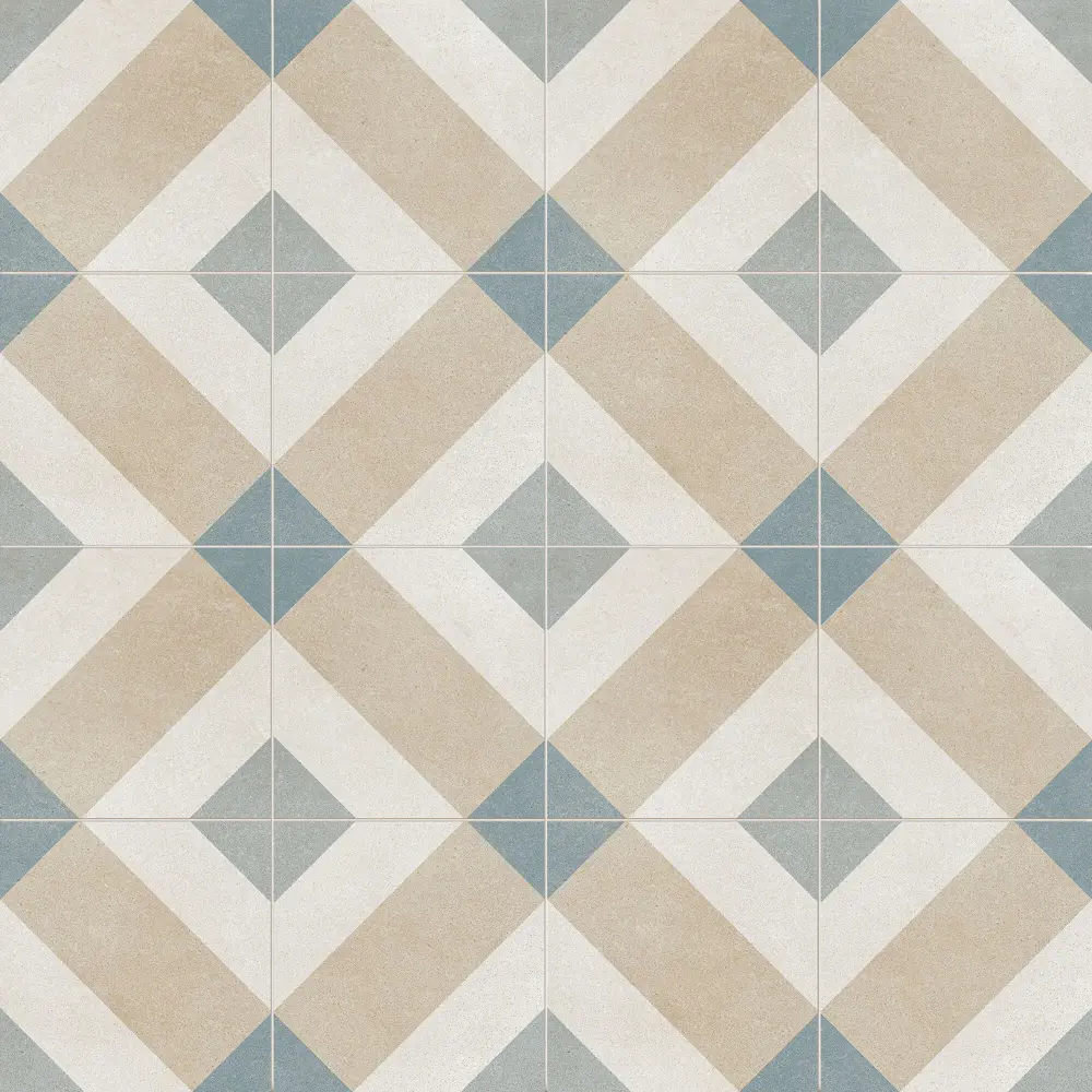 Глазурованный керамогранит Geometric 45x45 см 1 м² матовый цвет бежевый 83763008 STLM-2104918 Santreyd Timeless - Вид №1