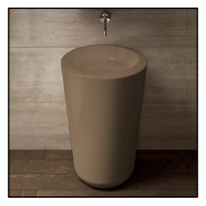 FLFREEPAV Накладная раковина на столешницу  круглая Ceramica Cielo