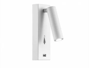 BENEITO FAURE Лампа для чтения алюминиевая с usb