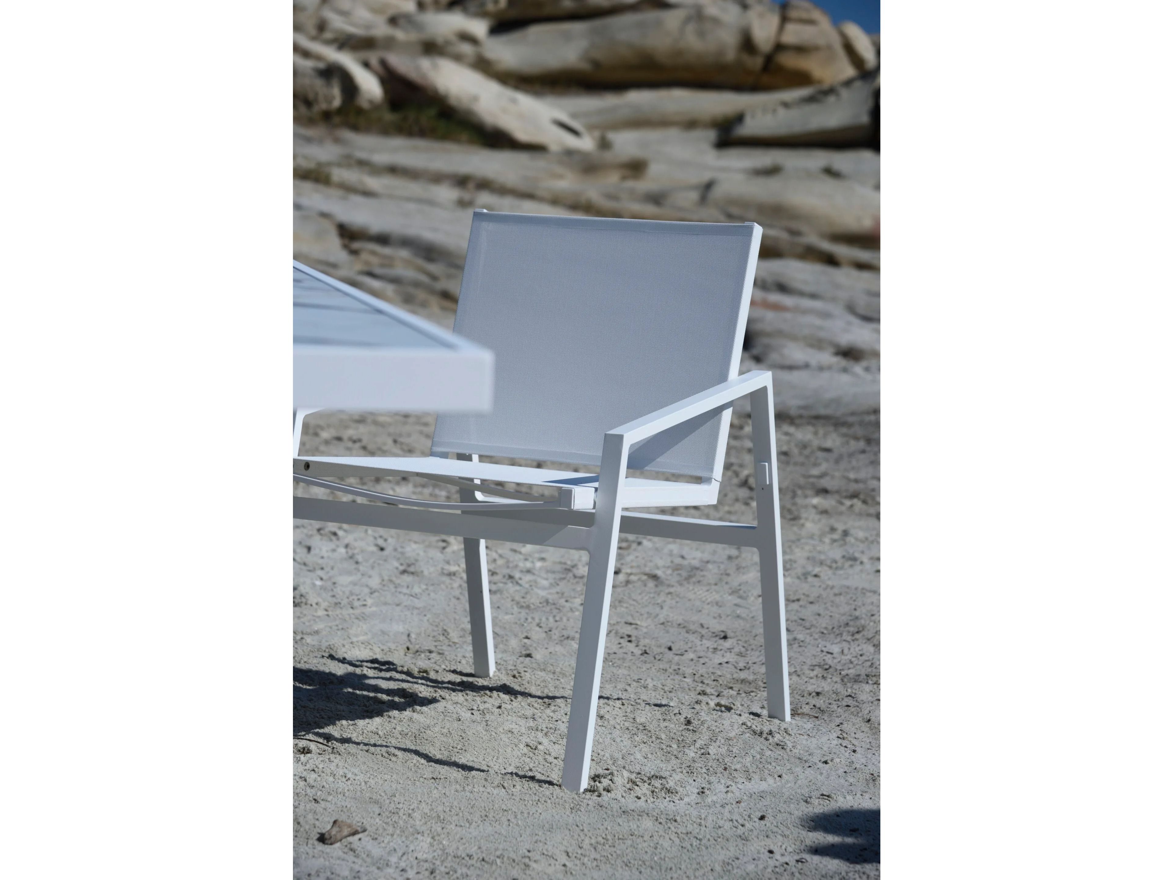 Алюминиевый садовый стул с подлокотниками 10Deka Pulvis ARCH-00007923 - Вид №1