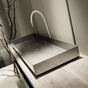 35273 Накладная раковина на столешницу  овальная Moab80