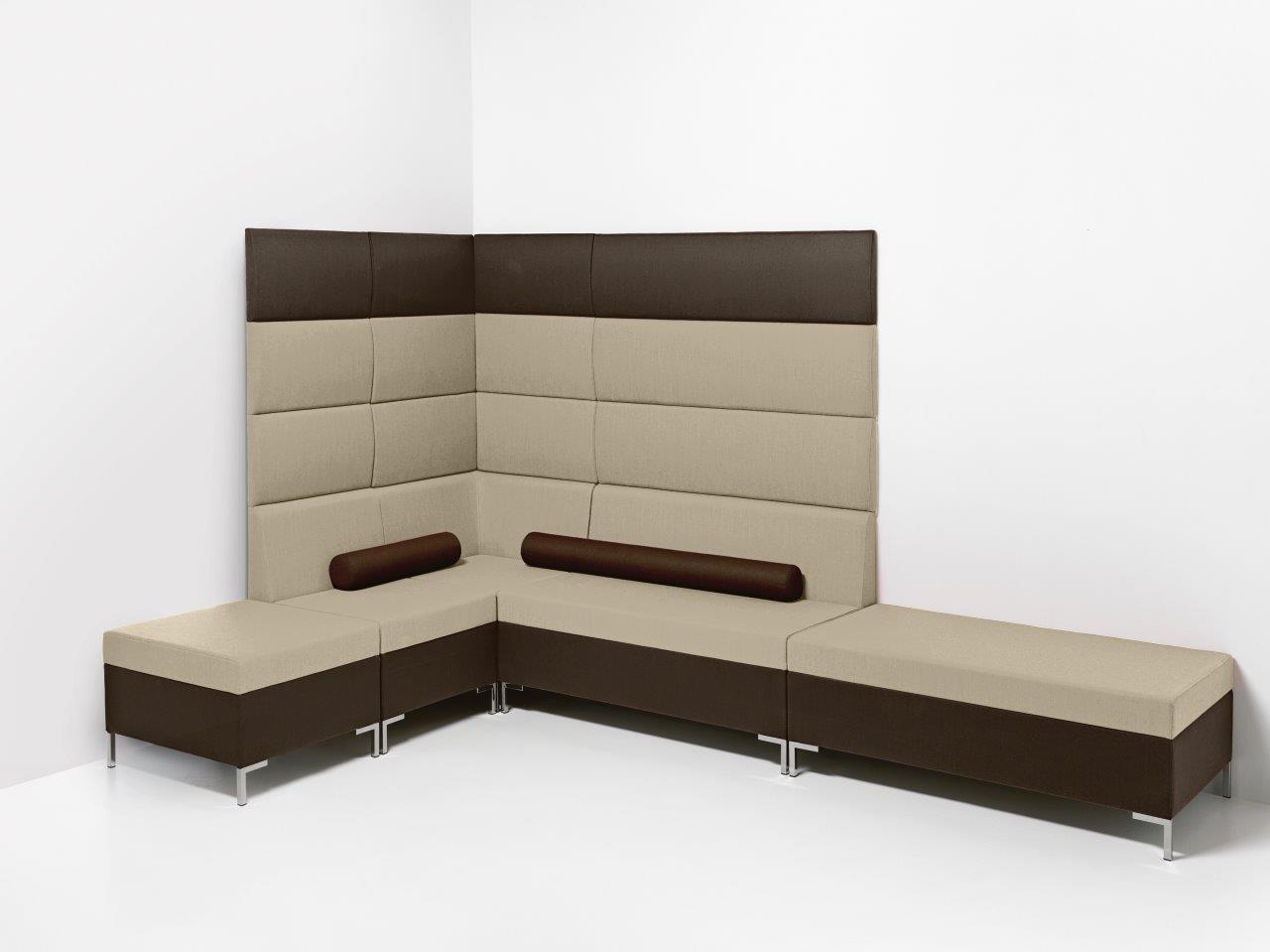 Abaco 751 Модульная система сидений. Сиденье и спинка мягкие. Стальной каркас. Линейный модуль L 120 см. Et al. Abaco - Вид №1