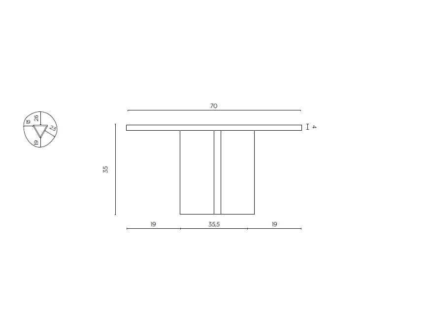 Журнальный столик Miniforms Albio ARCH-00033890 - Вид №10