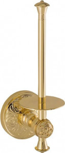 H6600/12GOLD Sanibano Nilo, бумагодержатель вертикальный, цвет золото