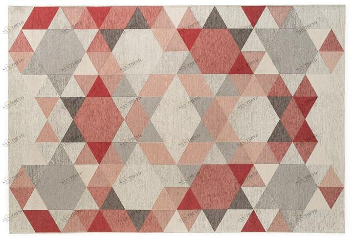 Calligaris Прямоугольный коврик с геометрическими мотивами sun-id-1511503