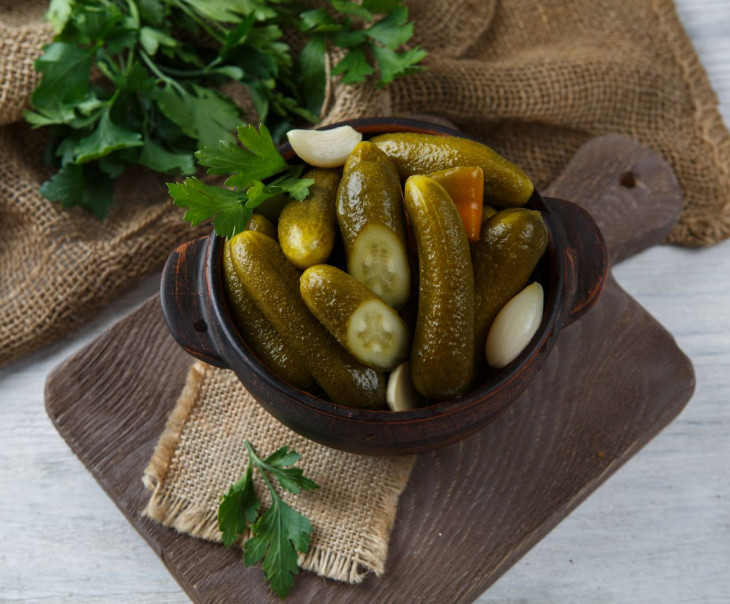 3731 Огурцы соленые с горчицей Зинаида и Сергей Белан Вкусляндия  - Вид №1