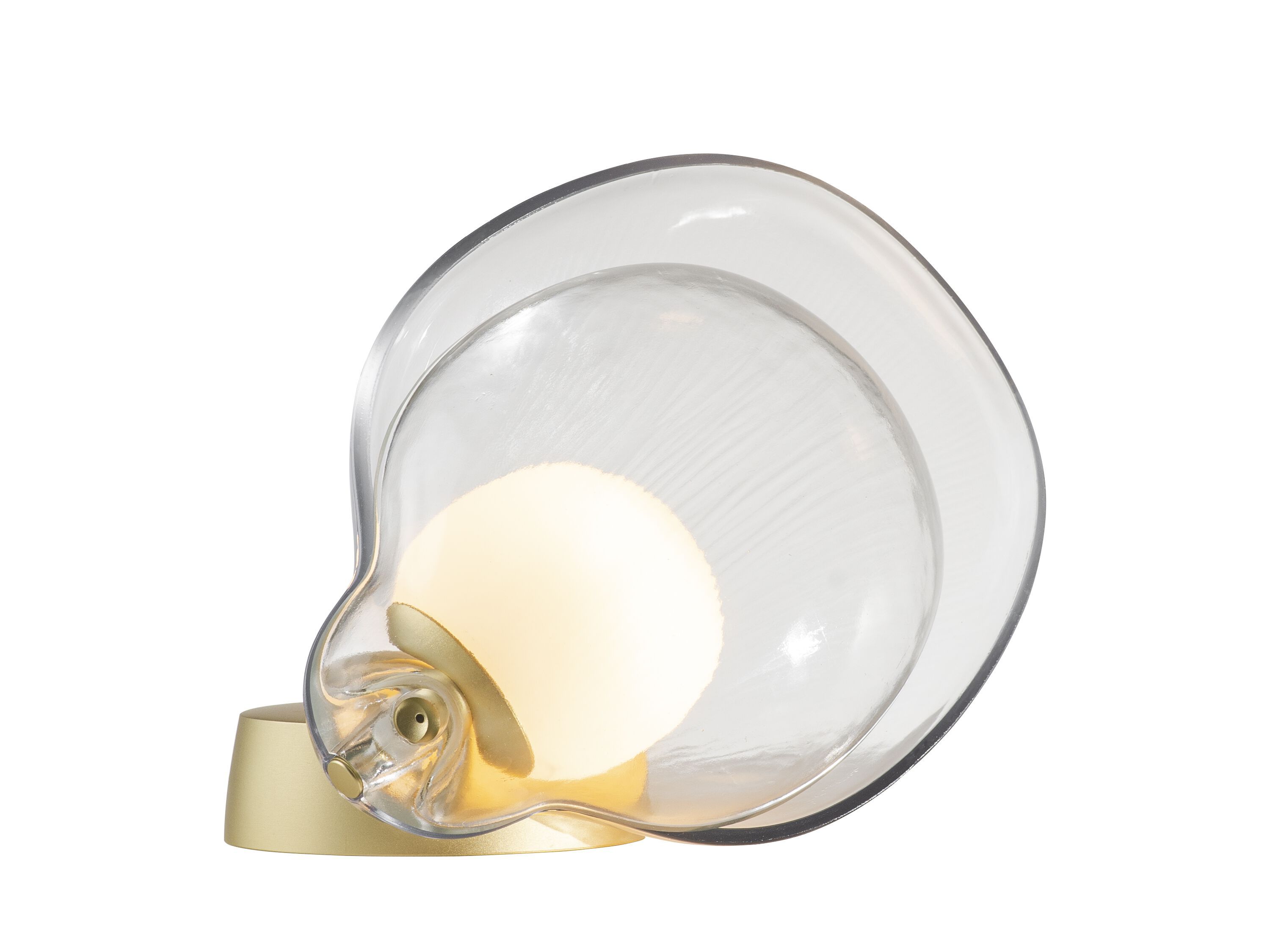 Стеклянная настольная лампа Rakumba лепесток ARCH-00020781