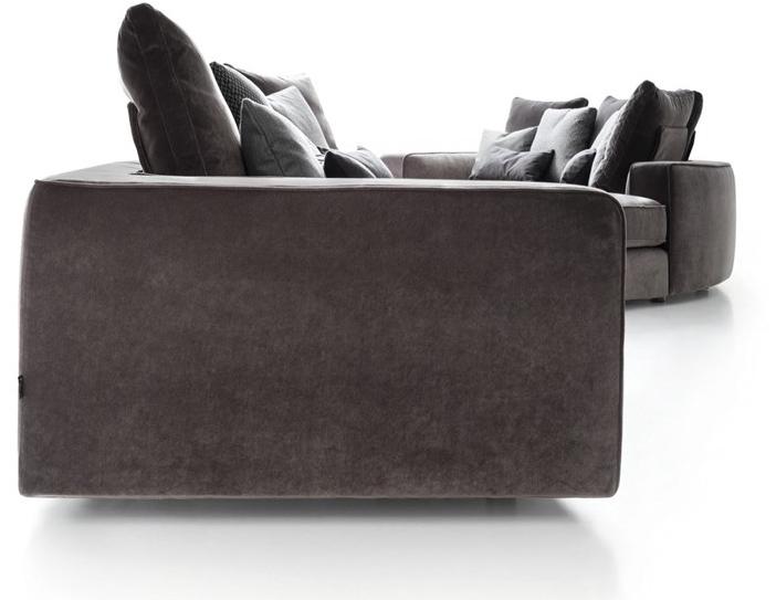 Ditre Italia Изогнутый модульный диван из ткани sun-id-1415476 - Вид №1