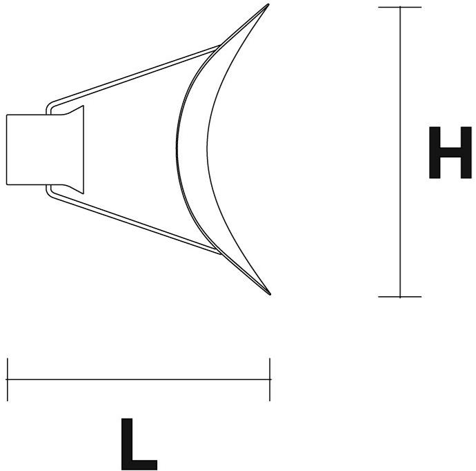 Masiero Бра из крашеного металла Vollee sun-id-1516048 - Вид №1