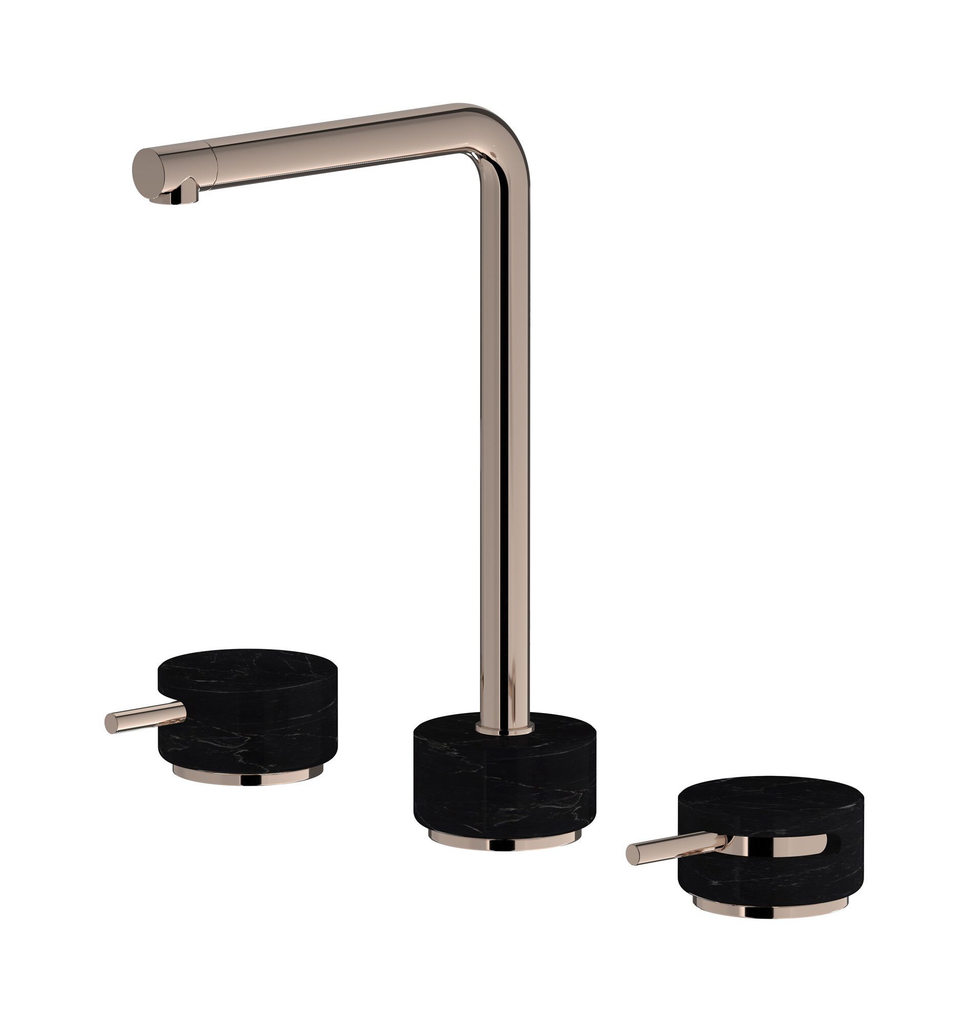 Смеситель для раковины с 3 отверстиями для мраморной столешницы IB мрамор + мрамор Elle ARCH-00027172 - Вид №19