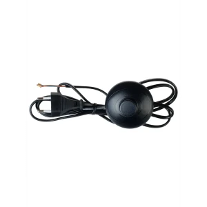 Выключатель ножной с проводом 28579 2 м цвет черный