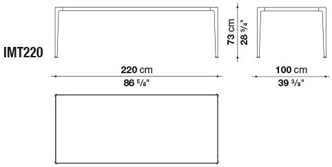 B&B Italia Прямоугольный деревянный стол Mirto indoor sun-id-1450780 - Вид №4