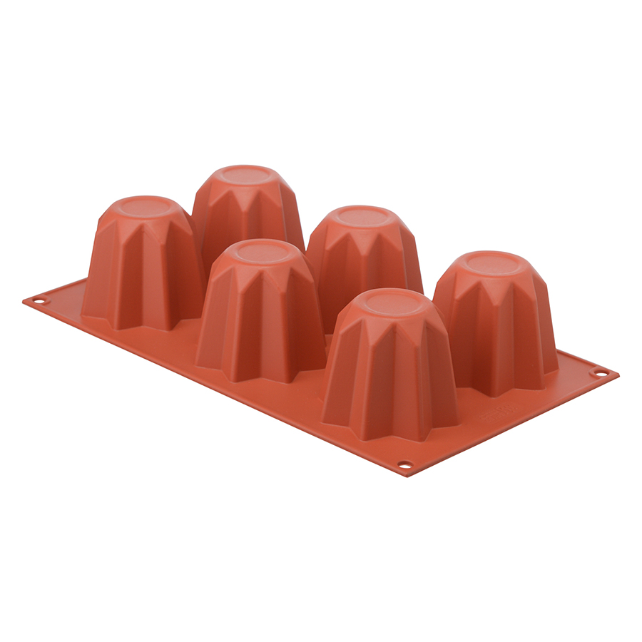 26.100.63.0065 Форма для приготовления пирожных mini pandoro силиконовая Silikomart  - Вид №9