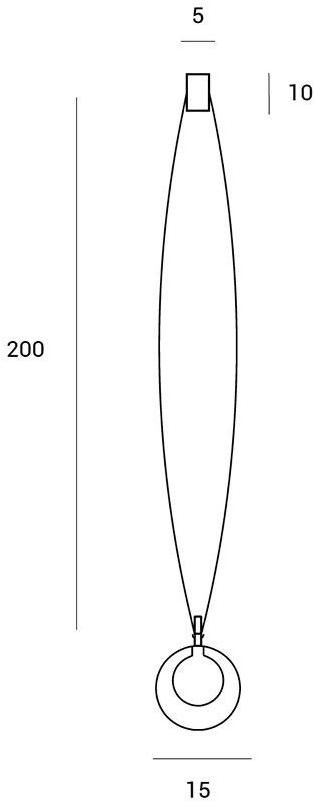 Miloox Подвесной светильник из боросиликатного стекла  1744.139  - Вид №4