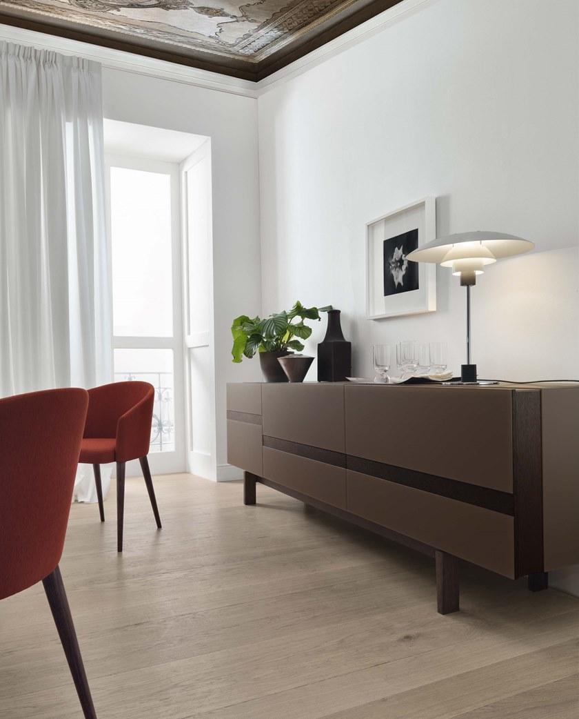 JESSE Буфет из лакированного дуба с распашными дверцами sun-id-1348129 - Вид №2