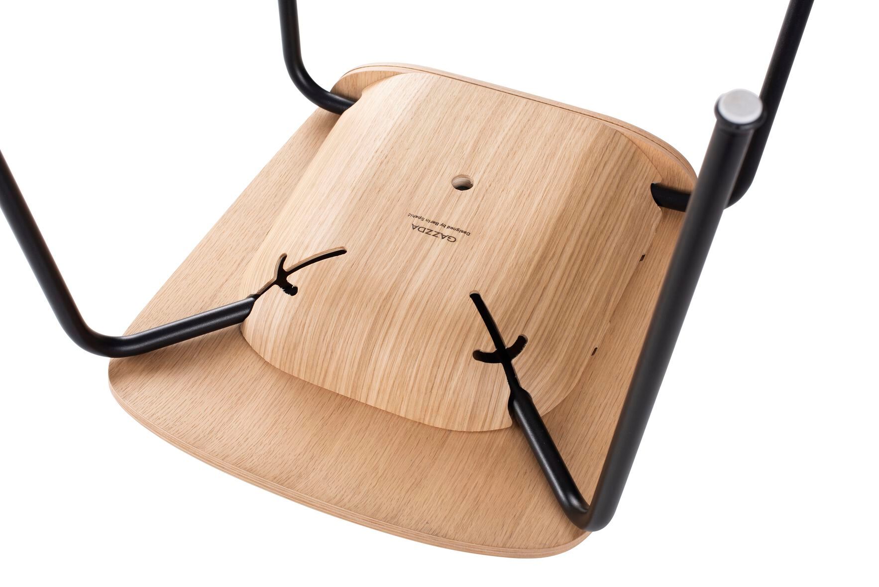 Штабелируемый стул из дуба Gazzda Book ARCH-00149968 - Вид №2