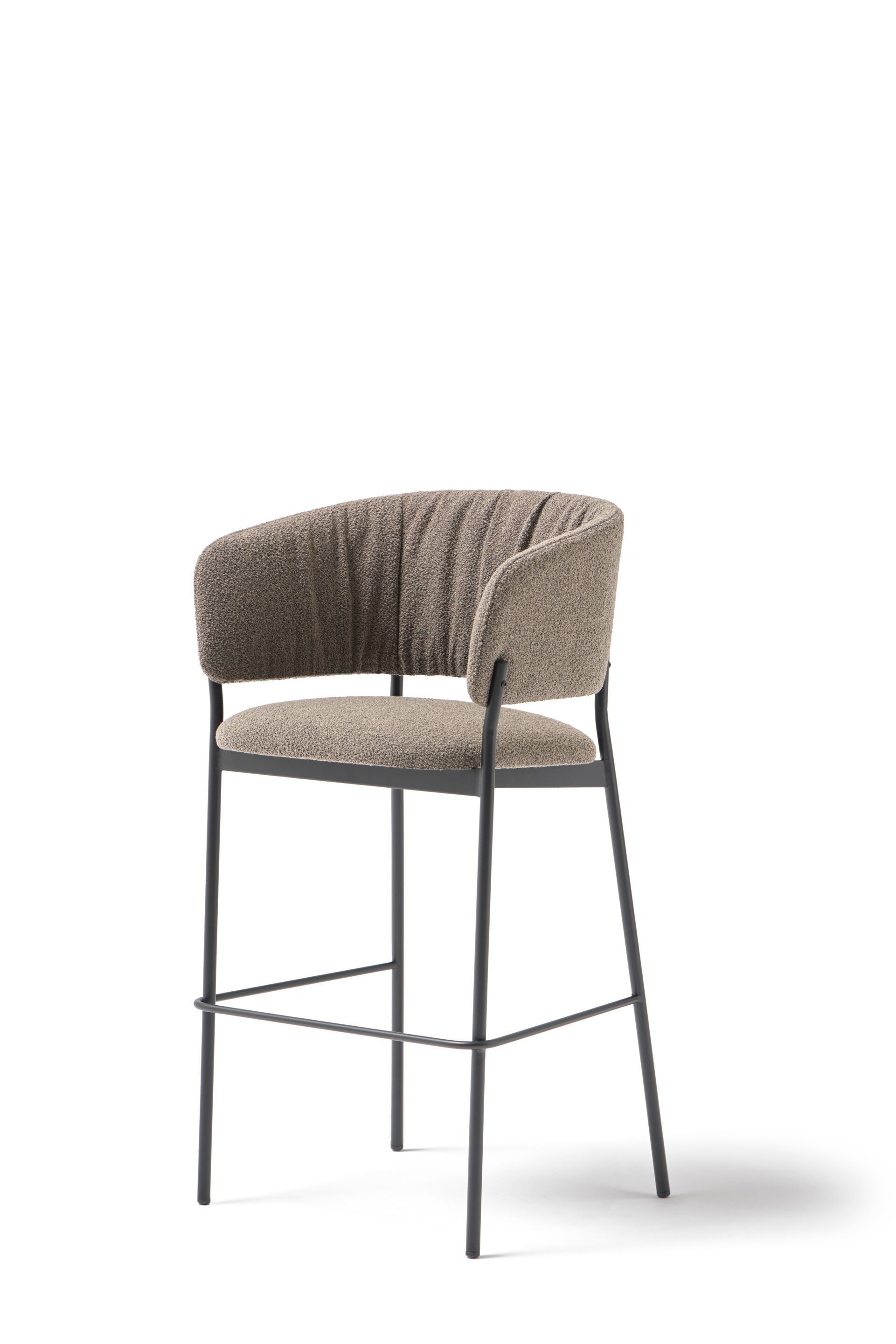 Высокий тканевый мягкий стул с подлокотниками Blasco&Vila RC Metal Soft ARCH-00068789 - Вид №11