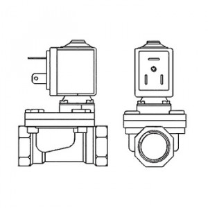 NH01108 Edone elettrovalvola per gettoniera multipla Электронные краны для нескольких душевых NH01108