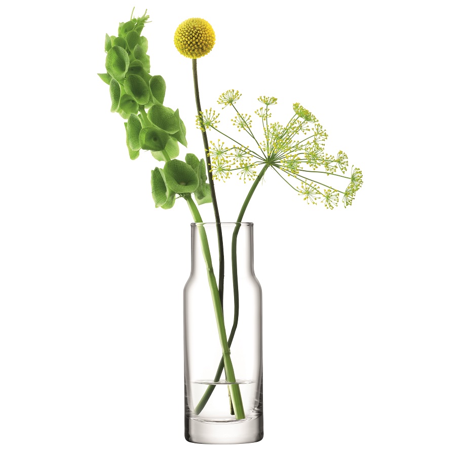 Ваза стеклянная прозрачная 19 см Utility LSA INTERNATIONAL - 300608 Прозрачный  - Вид №3