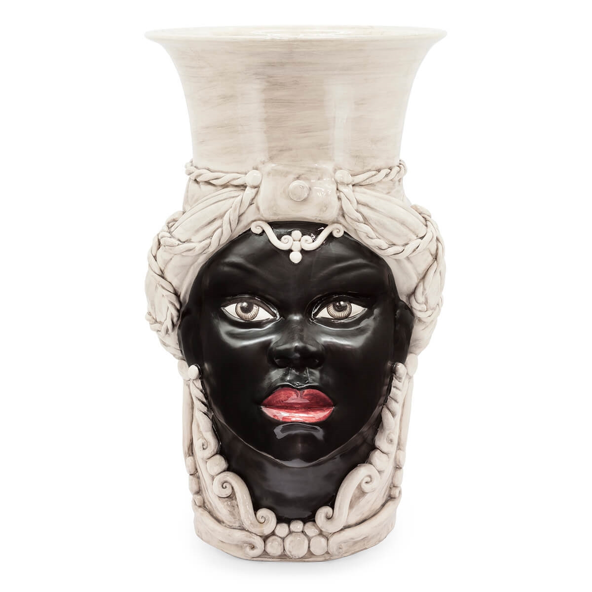 200846-10 ABHIKA ВАЗА MORO LADY GIANT WHITE 