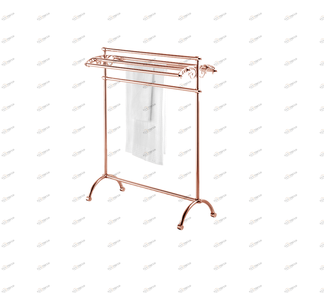 Gentry Home Trevor Вешалка для полотенец отдельно стоящая Unique Rose gold GH103361