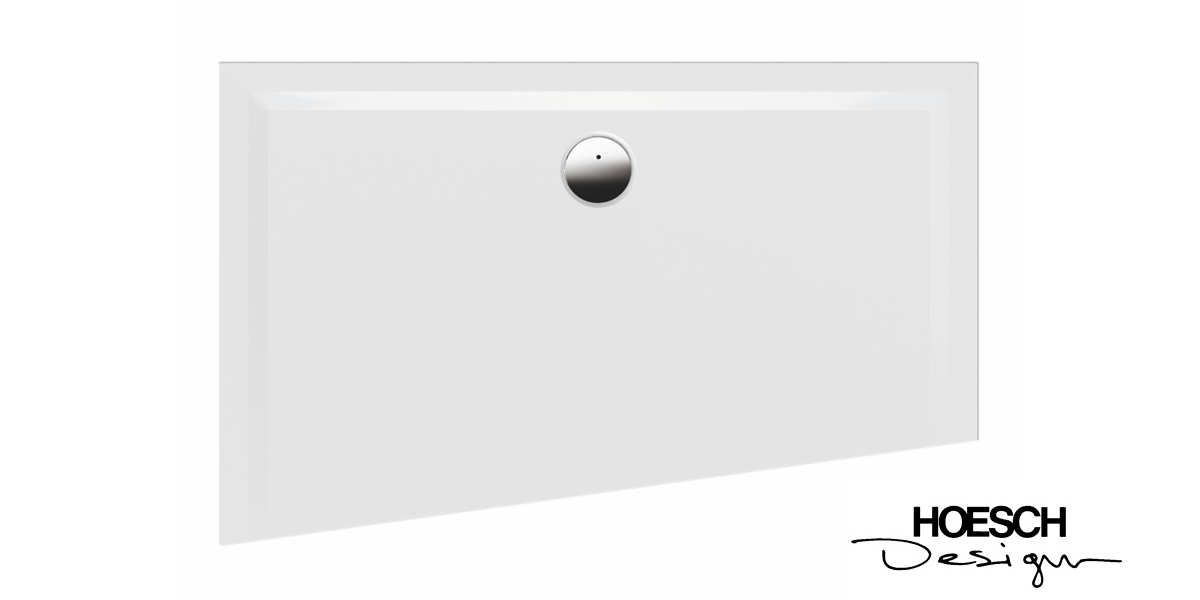 Душевой поддон трапеция левосторонняя MUNA 160х90 см HOESCH 4235XA - Вид №3