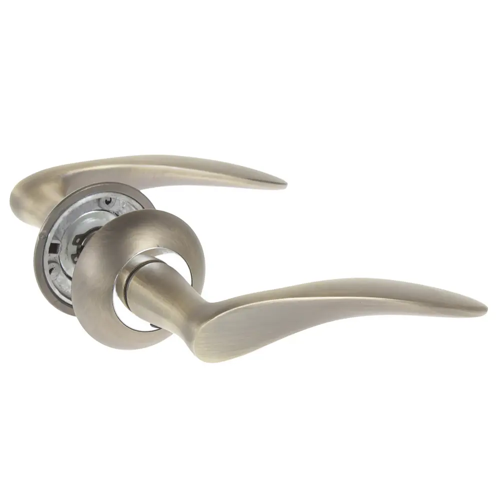 Ручка дверная на розетке Фабрика Замков A 105, цвет бронза STLM-2161839 - Вид №1