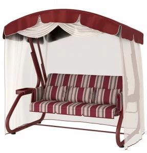 Качели садовые Leset 905 Bordo Premium IMPEX  132295 Красный