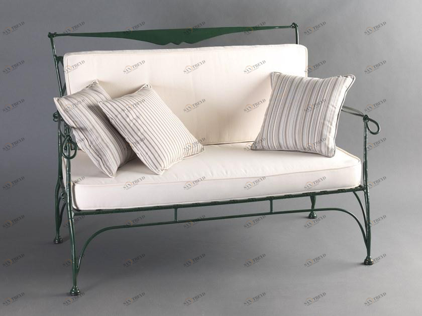 OFFICINACIANI 2-местный садовый диван из железа Florio Gf4005so-2p 