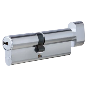 Цилиндр Abus 40х50 мм, ключ/вертушка, цвет никель 82389994 STLM-2049133