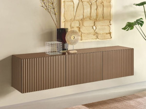 Подвесной шкаф из лакированного дерева