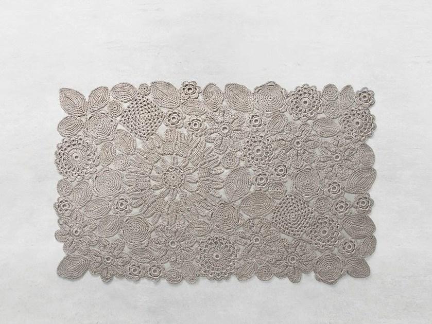 Paola Lenti Прямоугольный коврик ручной работы с цветочным рисунком High tech Tch01 - Вид №2