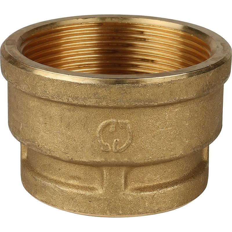 Муфта переходная ВВ 2х1" латунь STOUT SFT0005000021 - Вид №1