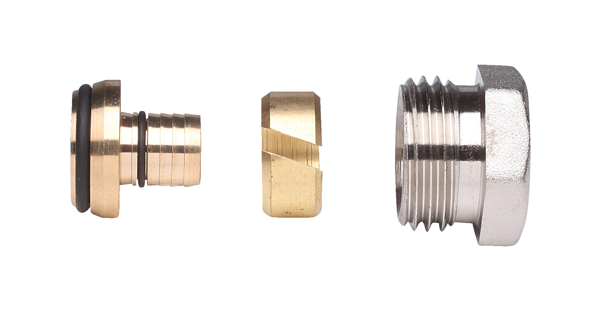 Danfoss Фитинги для металлопластиковых труб (Alupex) Уплотн. фитинги AluPEX 14x2 G1/2'' нар 013G4174  - Вид №3