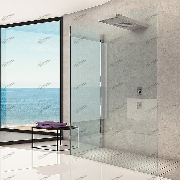 Душевая кабина пристенная CIELA 140x80 см HOESCH 8629400101401