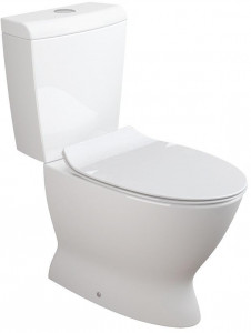 Набор Sanitana компакт KAPA: чаша + сливной бачок + крышка c механизмом (микролифт)