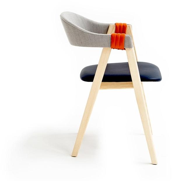 Moroso Штабелируемый деревянный стул с подлокотниками Mathilda sun-id-1407214 - Вид №6