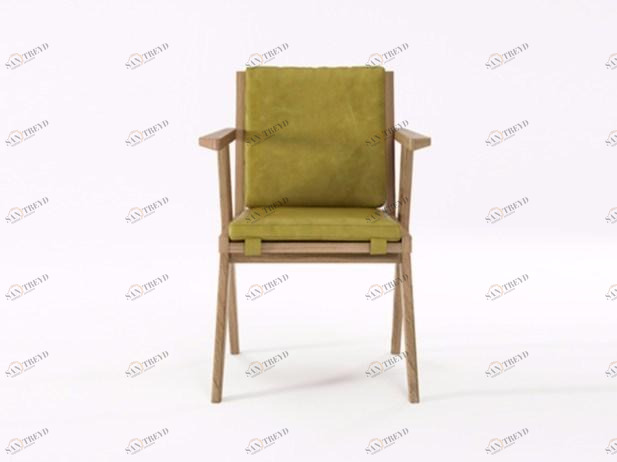 KARPENTER Мягкое кожаное кресло с подлокотниками Tribute sun-id-1346252